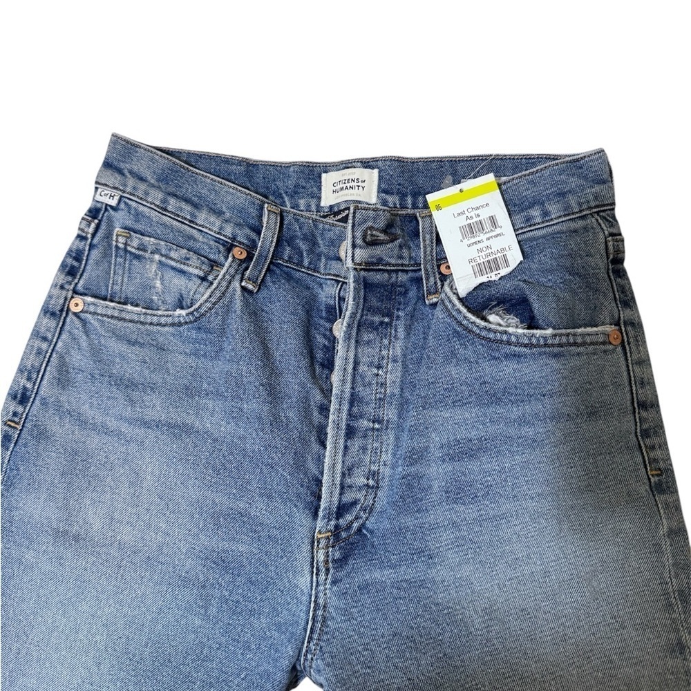 Citizens Of Humanity Flare Jeans in Classic Blue - Picture 6 of 6